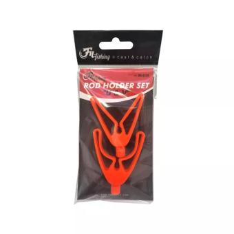 Rod holder set u en V steuntjes set
