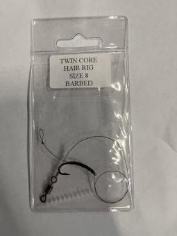 Twin Core Hair Rig Size 8 Barbed