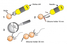 Silicone Boilie Holder 18 mm