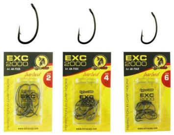 EXC 2000 Haken maat 2-4-6-8 (10 stuks)
