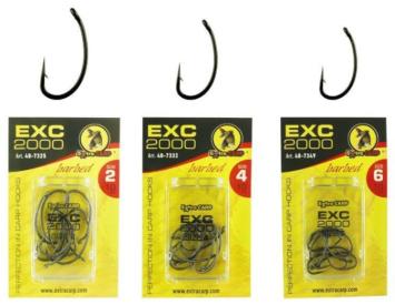 EXC 2000 Haken maat 2-6-8 (10 stuks)