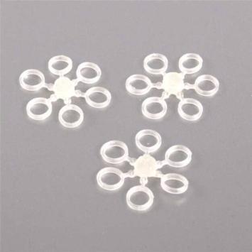 Bait Elastic Bands 5.5 mm of 8.5 mm Elastiek met haakoog