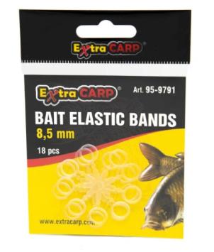 Bait Elastic Bands 5.5 mm of 8.5 mm Elastiek met haakoog