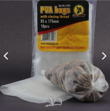 PVA Bags 85 x 175 mm met sluitdraad