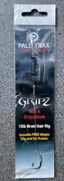 Gripz 15lb Braid Hair Rig Size6