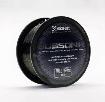 SubSonik Monofilament 1200m Green