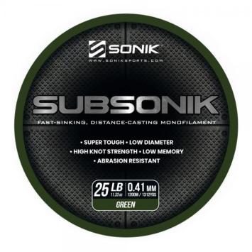 SubSonik Monofilament 1200m Green