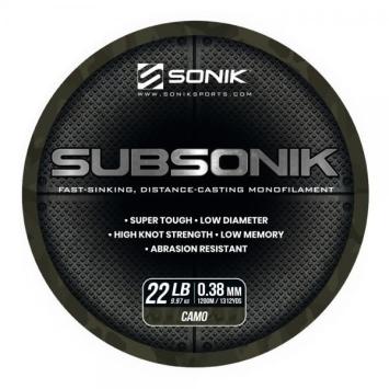 SubSonik Monofilament 1200m Camo