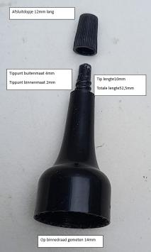 Spuit fles 100 ml