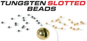 Tungsten Beads Slotted